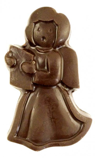 Schutzengel aus Milchschokolade, Bio