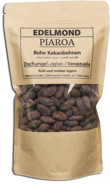 Piaroa rohe Kakaobohnen - 500g