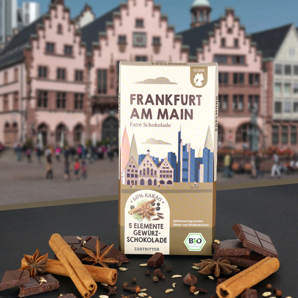 Frankfurt am Main. Faire Schokolade, Bio