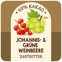 Starnberg Kir Royal Johannis- und Weinbeer Schokolade.  Bio & Fair trade