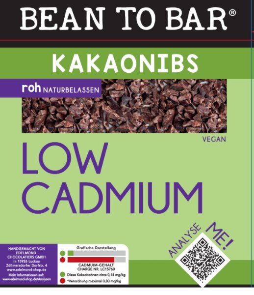 LOW CADMIUM Rohe Nibs 450 g